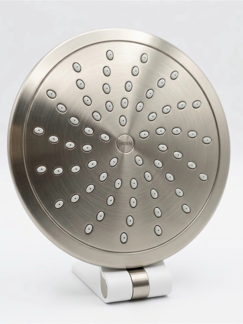 Like New Moen Brushed Nickel Rain Showerhead